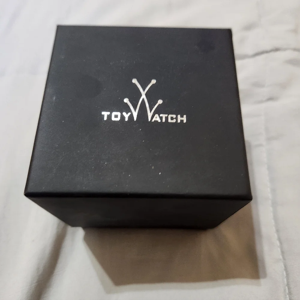 Toywatch Plastermic Fluo XL Unisex Black Watch New In Box